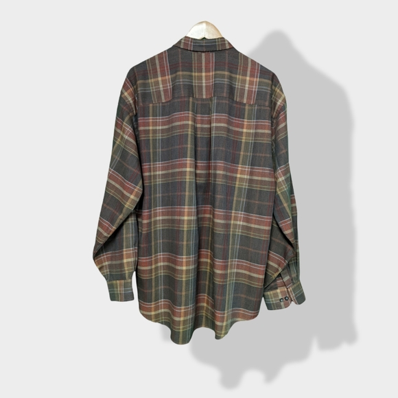 Van Heusen Casual Button Down Shirt Multi XL - Picture 2 of 5